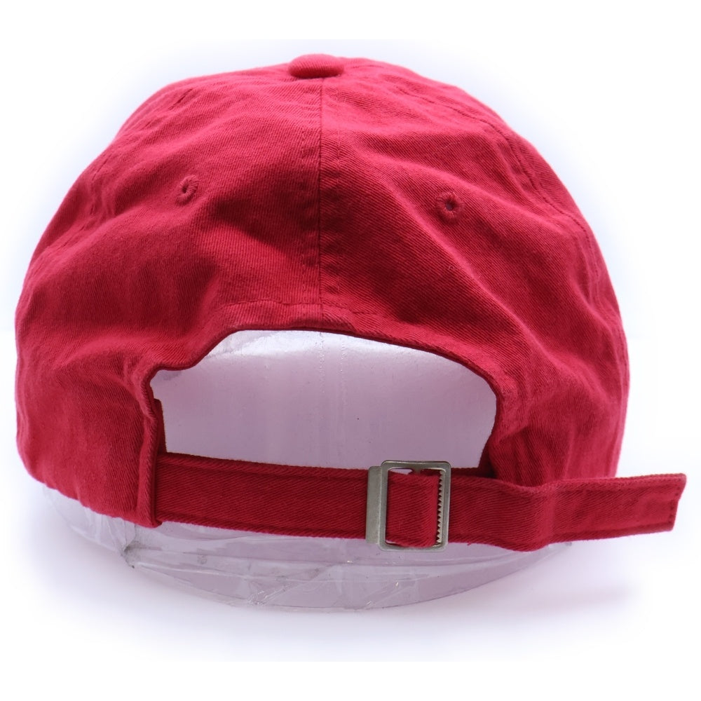 Mardi Mercredi(マルディメクルディ) CAP M フロントMロゴ 6パネル ベースボールキャップ 帽子 レッド