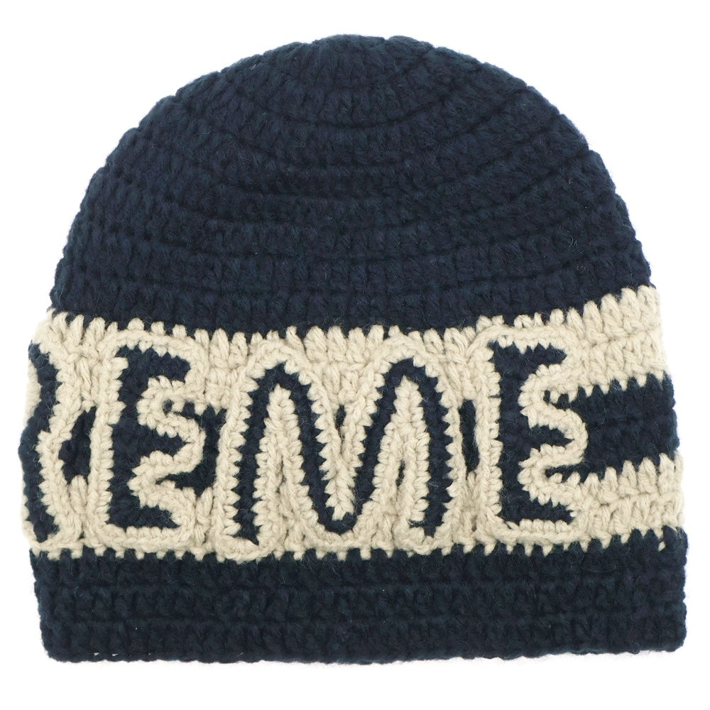 SUPREME(シュプリーム) 25AW Crochet Logo Beanie クロシェ ロゴビーニー ニットキャップ ブラック