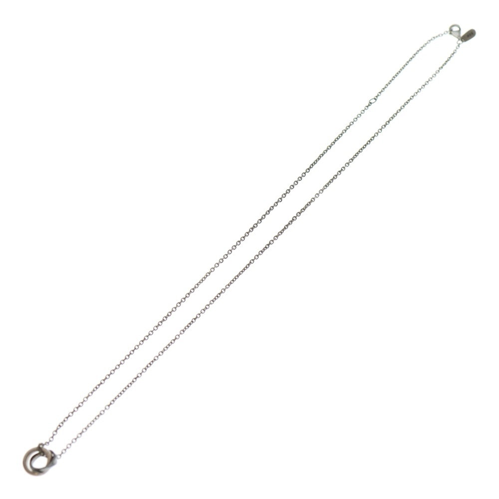 LION HEART(ライオンハート) ダブルリングトップ チェーンネックレス シルバー