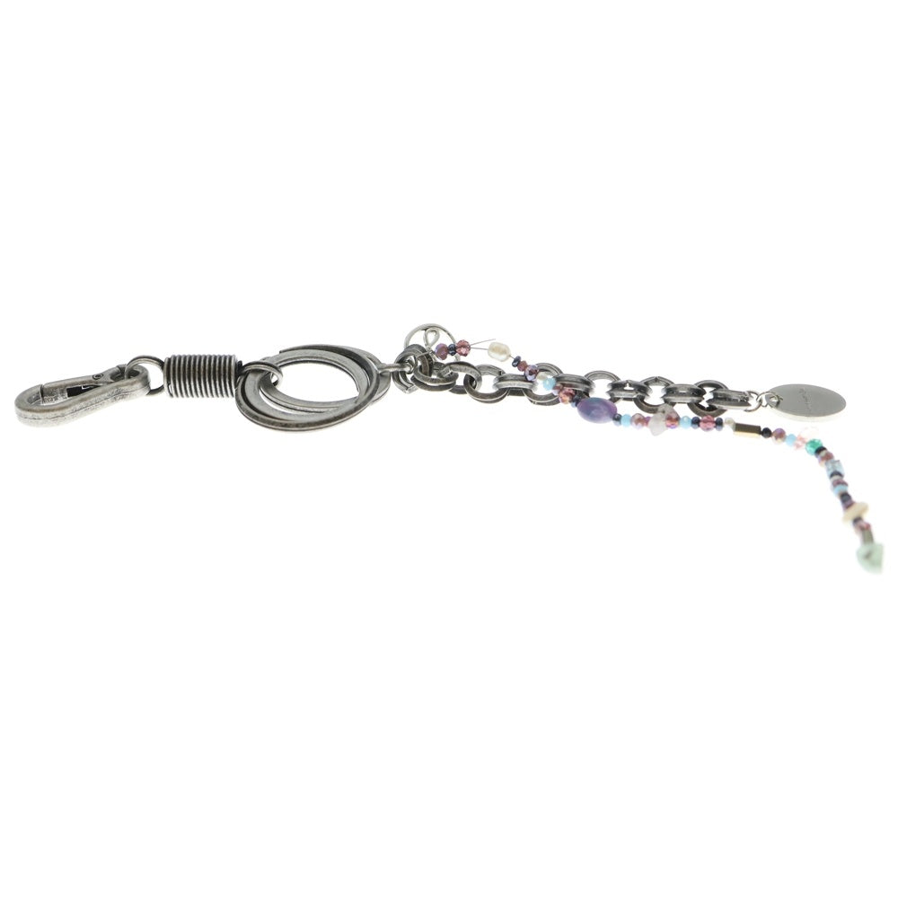 ADSB ANDERSSON BELL(アンダースンベル) ストーンモチーフ 1クリップ キーチェーン シルバー