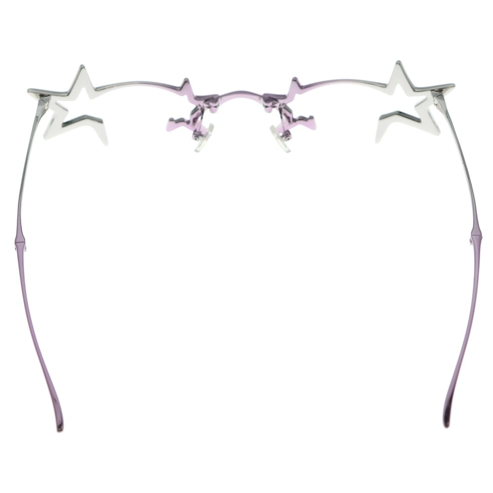 GENTLE MONSTER(ジェントルモンスター) MILKY WAY 02P メタルフレーム サングラス アイウェア シルバー/ピンク