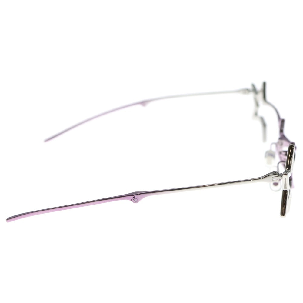 GENTLE MONSTER(ジェントルモンスター) MILKY WAY 02P メタルフレーム サングラス アイウェア シルバー/ピンク