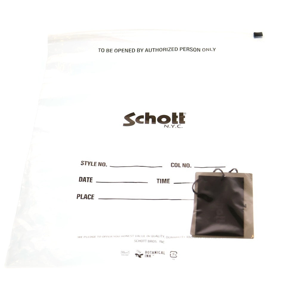 SCHOTT(ショット) ONE STAR KEY CASE ワンスター レザーキーケース ブラック 7825970020