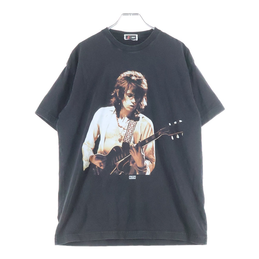 KITH(キス) The Rolling Stones Keith Richards Concert Photo Vintage Tee ザローリングストーン キースリチャード コンサートフォト ヴィンテージ半袖Tシャツ KHM033213