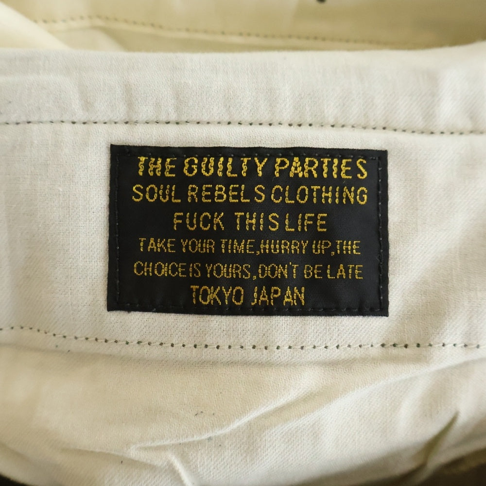 WACKO MARIA(ワコマリア) 23AW 6 POCKET TROUSERS 6ポケット トラウザーズ カーゴパンツ カーキ 23FW-WMP-PT03