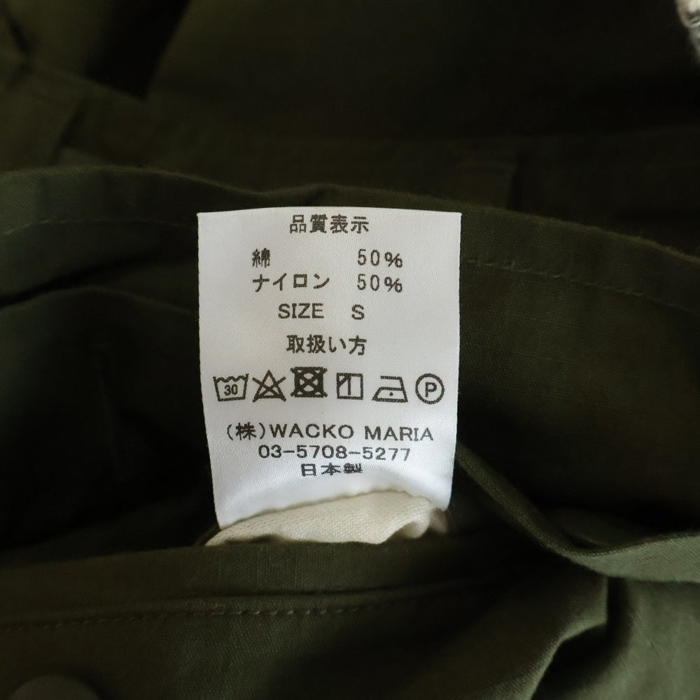 WACKO MARIA(ワコマリア) 23AW 6 POCKET TROUSERS 6ポケット トラウザーズ カーゴパンツ カーキ 23FW-WMP-PT03