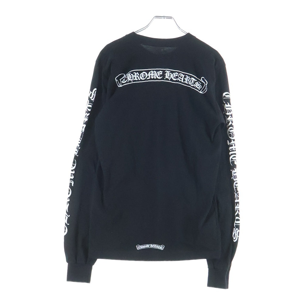 CHROME HEARTS(クロムハーツ) Scroll Logo L/S Pocket T-shirt 