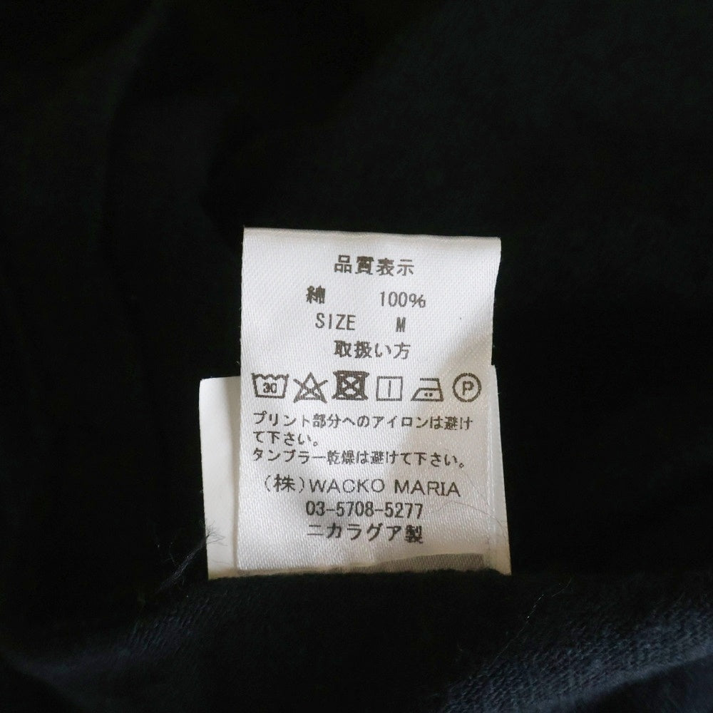 WACKO MARIA(ワコマリア) 24AW ×RESERVOIR DOGS POCKET T-SHIRT レザボアドッグス クルーネック半袖ポケットTシャツ カットソー ブラック RD-WM-TEE11