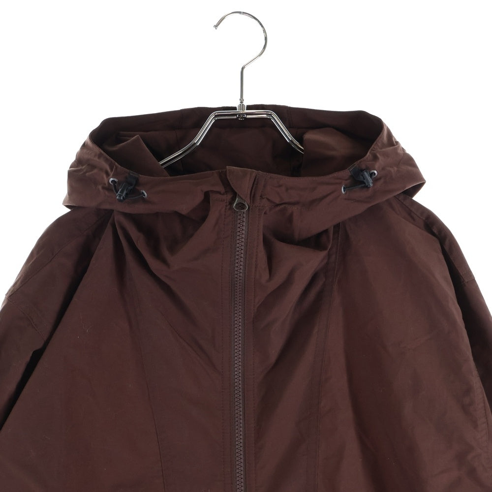 THE NORTH FACE(ザノースフェイス) COMPACT JACKET コンパクト ジャケット ダブルポケット ジップアップ フーデット マウンテンパーカー ブラウン NP72230