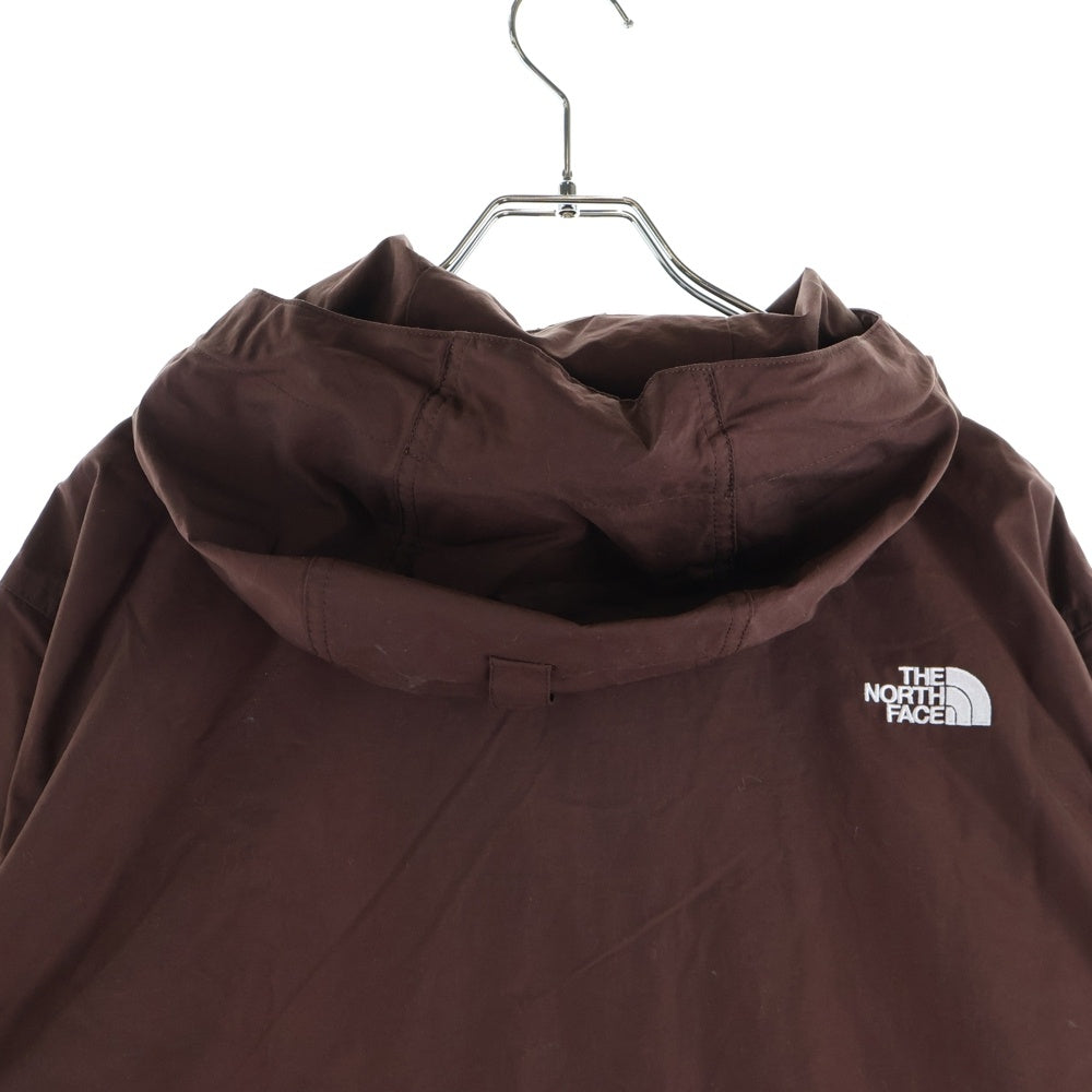 THE NORTH FACE(ザノースフェイス) COMPACT JACKET コンパクト ジャケット ダブルポケット ジップアップ フーデット マウンテンパーカー ブラウン NP72230