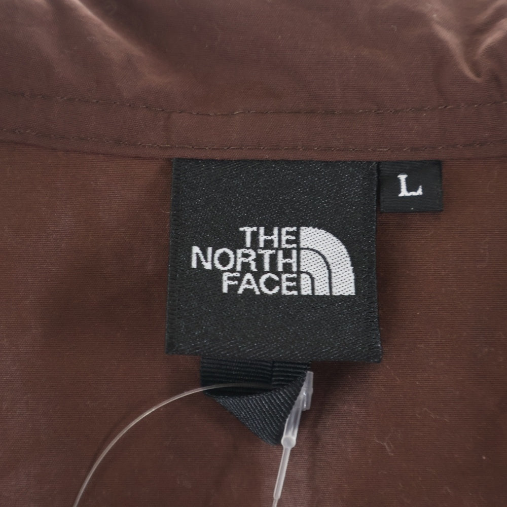 THE NORTH FACE(ザノースフェイス) COMPACT JACKET コンパクト ジャケット ダブルポケット ジップアップ フーデット マウンテンパーカー ブラウン NP72230