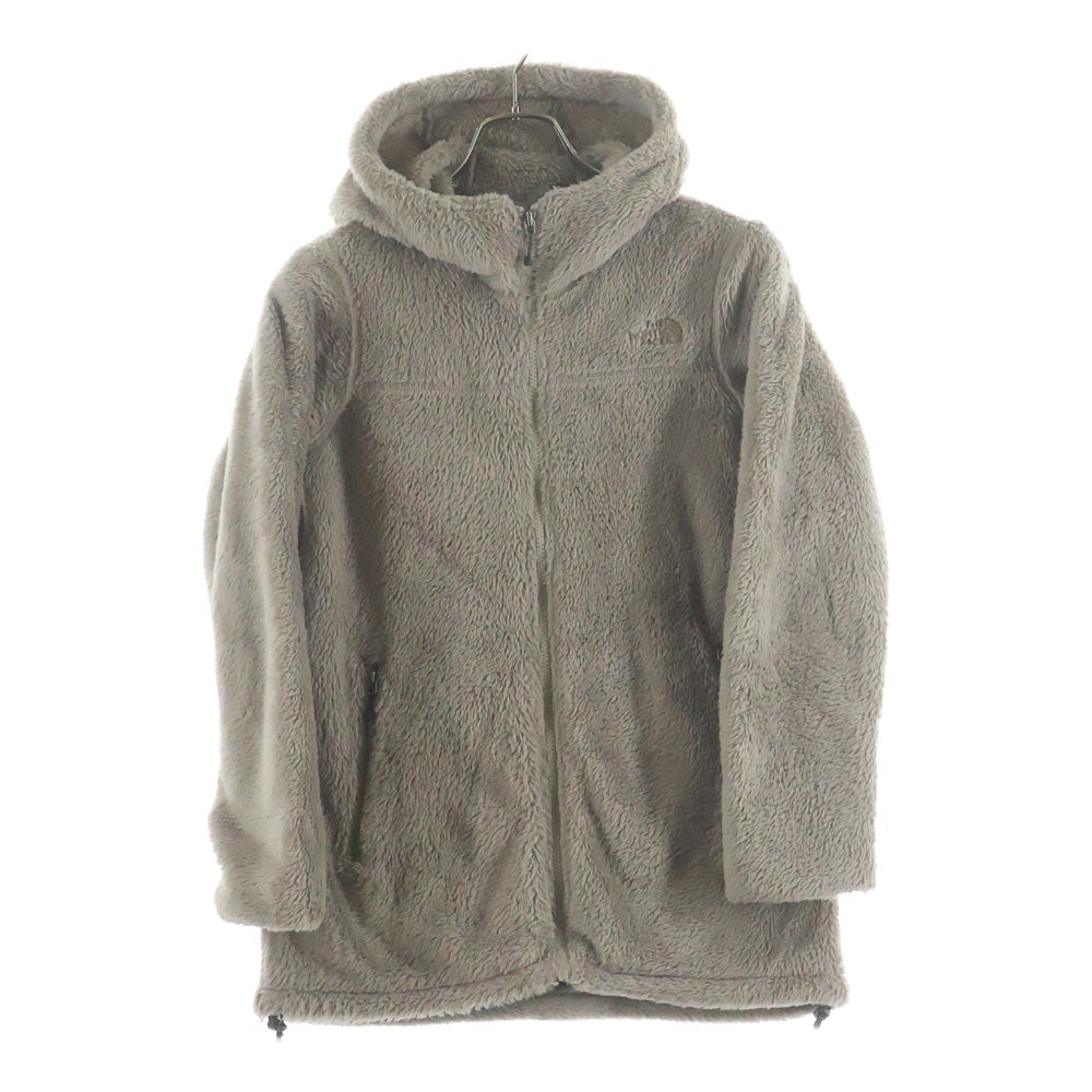 THE NORTH FACE(ザノースフェイス) VERSA LOFT LONG バーサロフト ダブルポケット ジップアップ フーデット ボアフリースジャケット ベージュ NAW61205