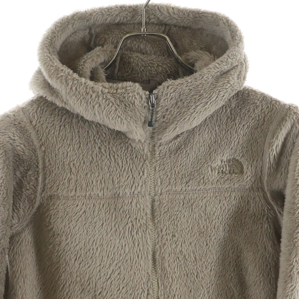 THE NORTH FACE(ザノースフェイス) VERSA LOFT LONG バーサロフト ダブルポケット ジップアップ フーデット ボアフリースジャケット ベージュ NAW61205