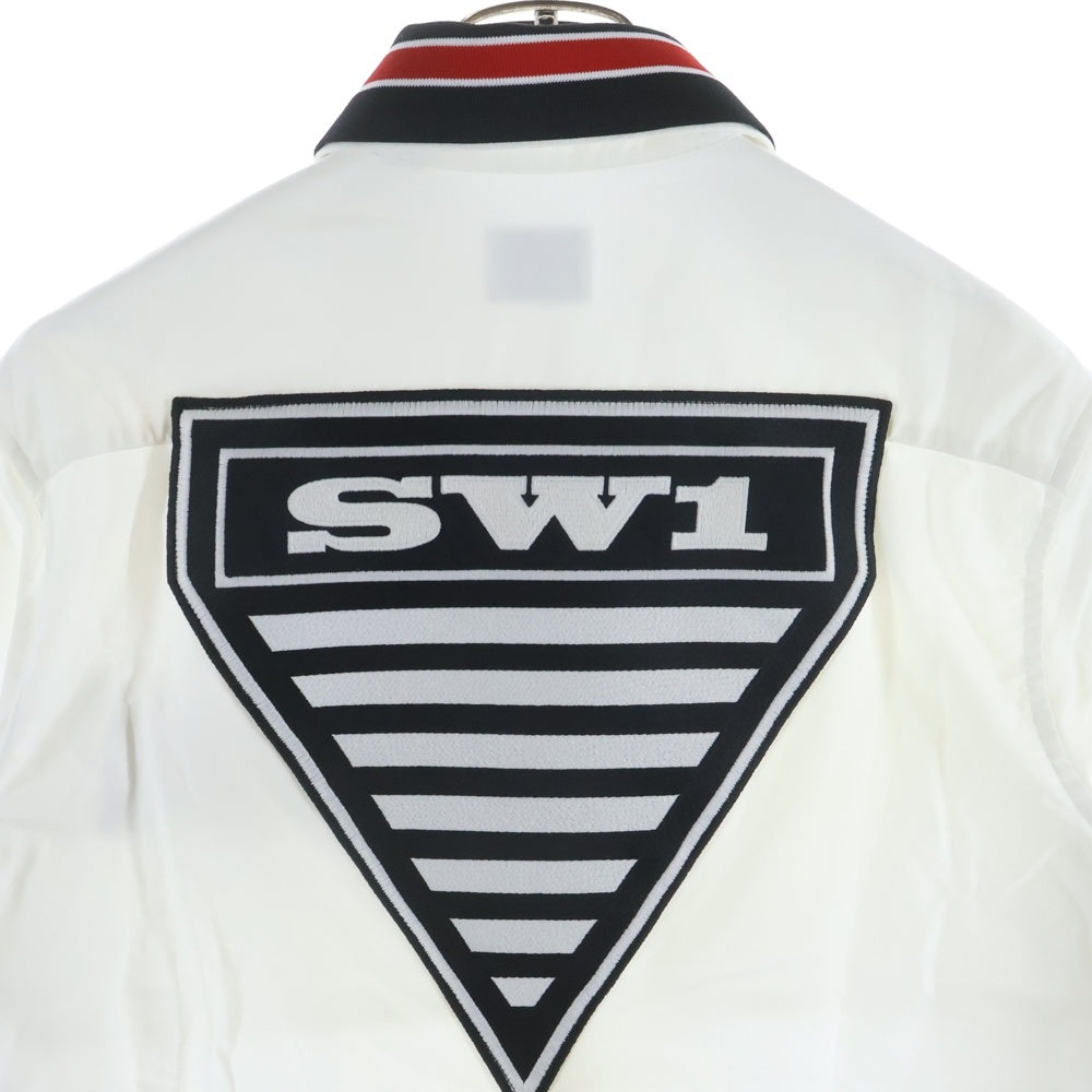 BURBERRY(バーバリー) ロゴパッチ ロングスリーブ コットンシャツ ホワイト 8023798