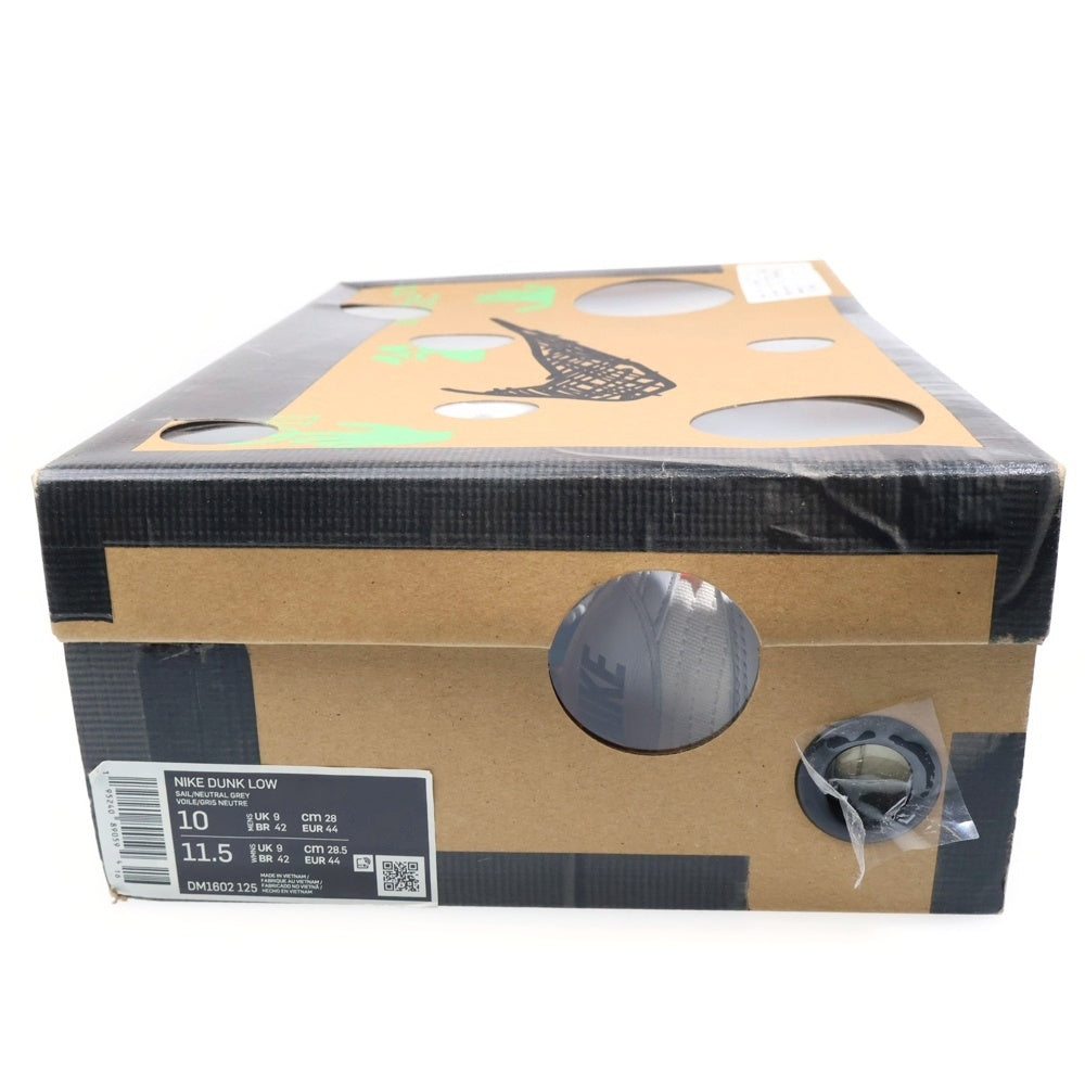 NIKE(ナイキ) ×OFF WHITE DUNK LOW オフホワイト ダンク ローカットスニーカー マルチカラー US10/28cm DM1602-125