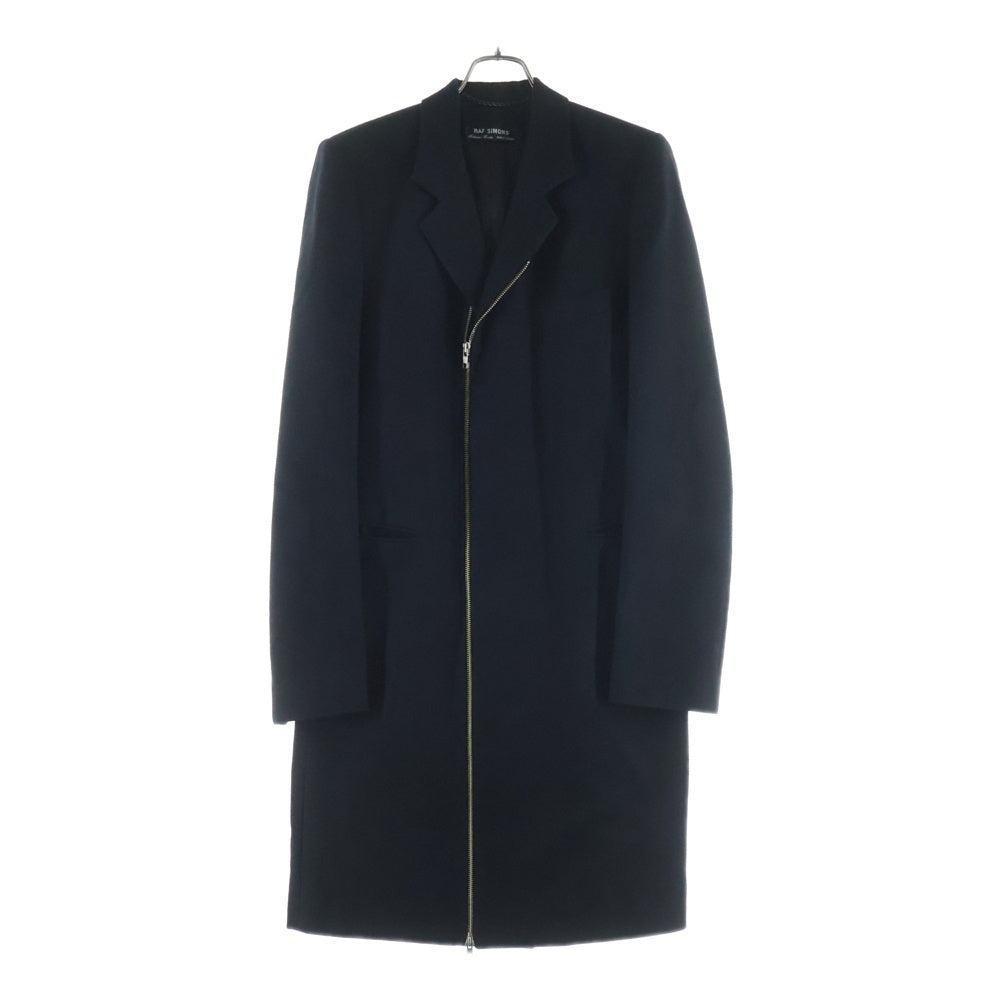 RAF SIMONS(ラフシモンズ) 99AW DISORDER INCUBATION ISOLATION ディスオーダーインキュベーションアイソレーション期 マルチポケット ジップアップ ピュアウール チェスターコート