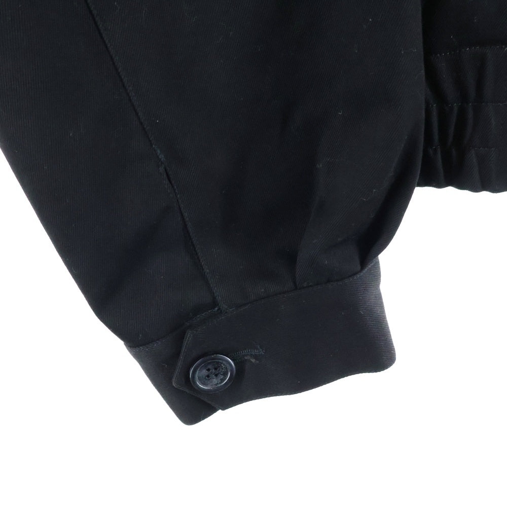 RAF SIMONS(ラフシモンズ) 05AW POLTERGEIST ポルターガイスト期 エンブロイダリーデザイン ジップアップ スウィングトップ ジップアップジャケット ブラック