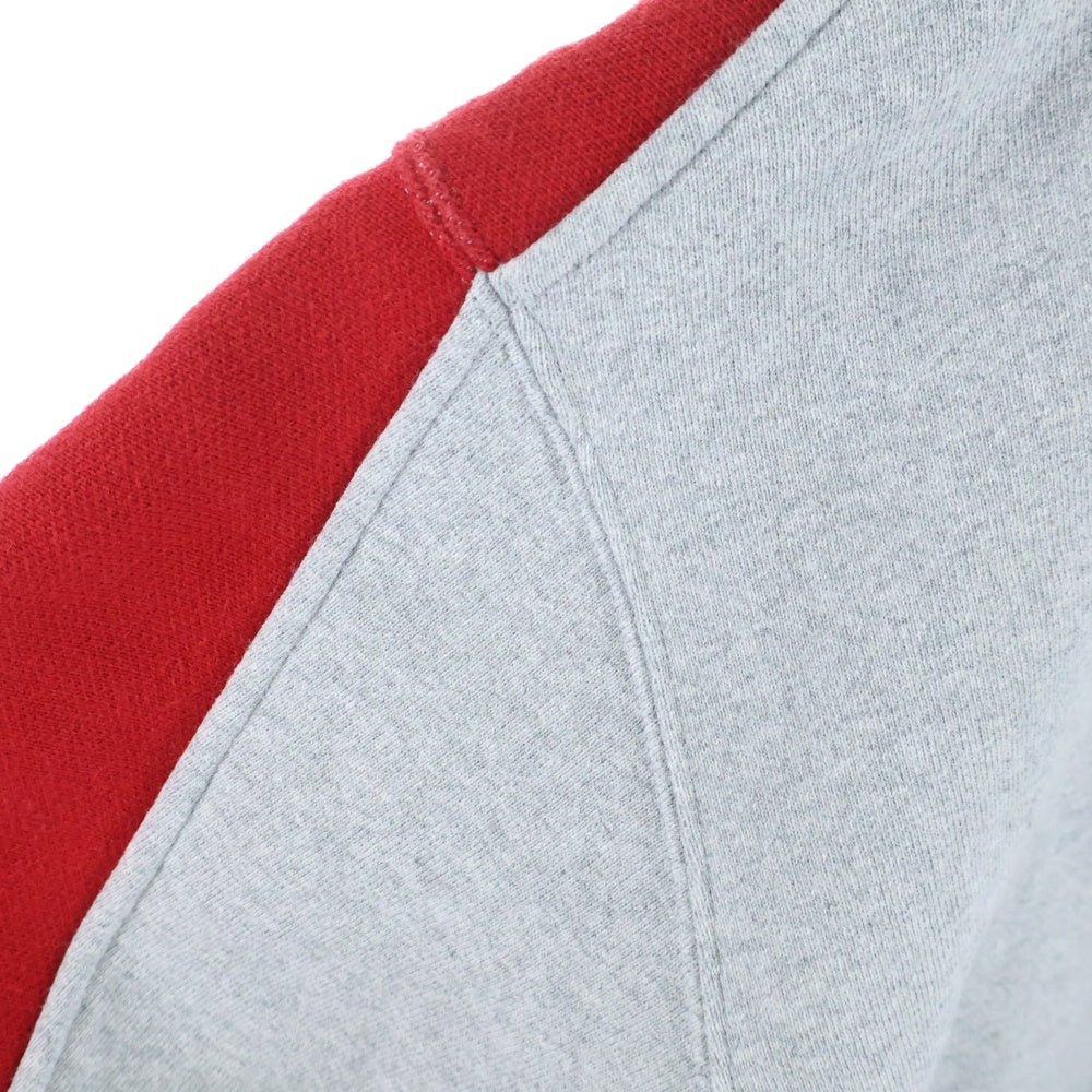 SUPREME(シュプリーム) 23AW Big Logo Jacquard Hooded Sweatshirt ビッグロゴ ジャガード プルオーバー スウェットパーカー フーディ グレー