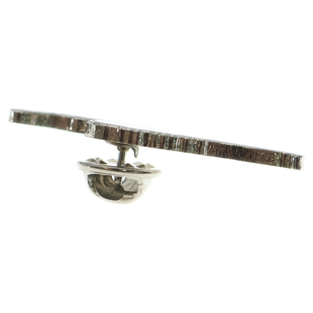 CHROME HEARTS(クロムハーツ) Middle Finger Pin リチャードスターク ミドルフィンガー ピンバッチ ブラック/ホワイト