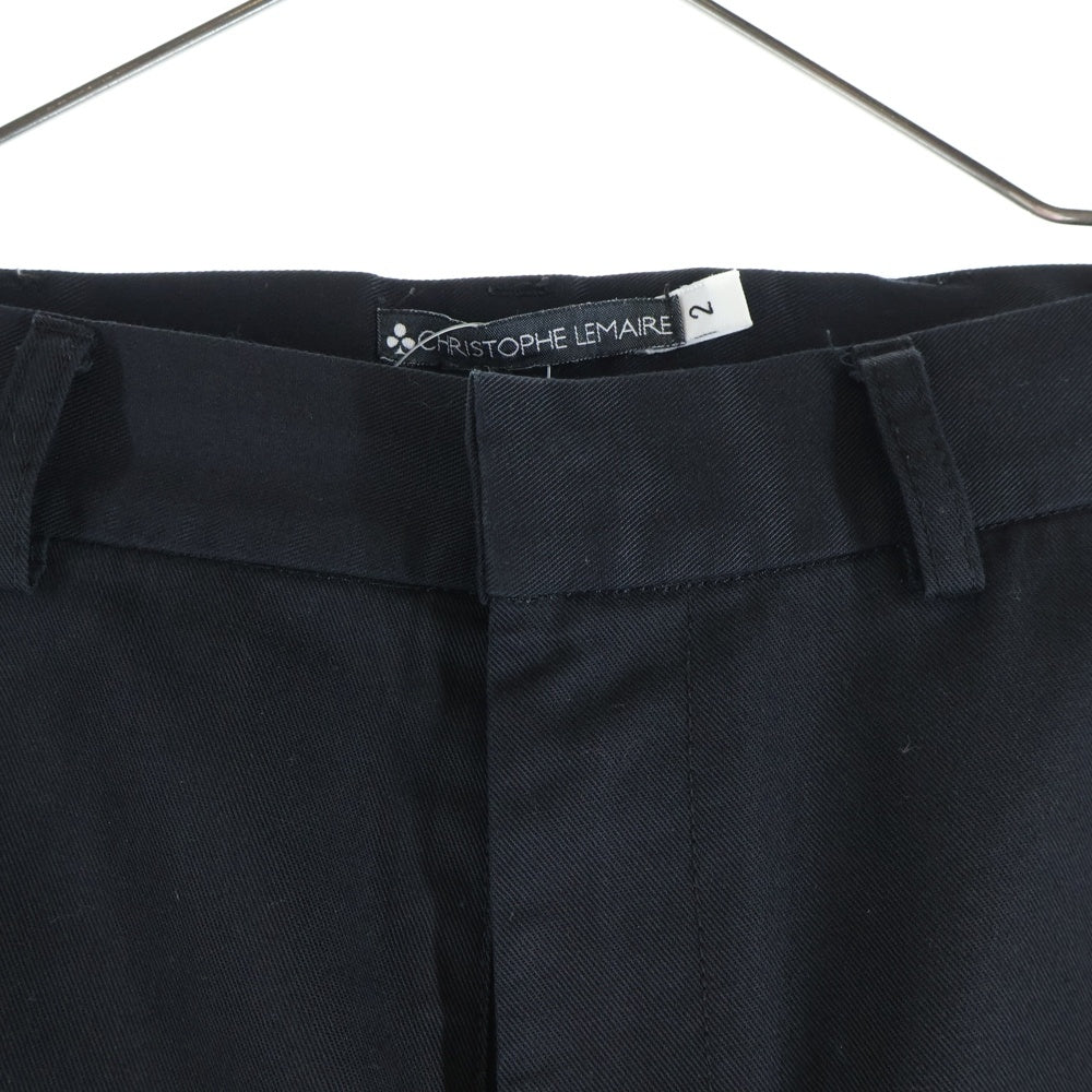 CHRISTOPHE LEMAIRE(クリストフ ルメール) 90S VINTRAGE ヴィンテージ ノータック スラックスパンツ ブラック