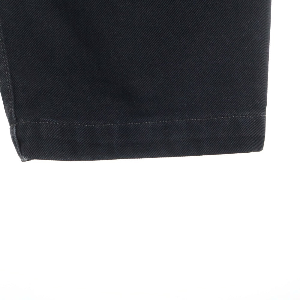 LEMAIRE(ルメール) 21AW TWISTED BELTED PANTS ツイステッド ベルテッド ジップフライデニムパンツ ブラック M213 PA137 LD069