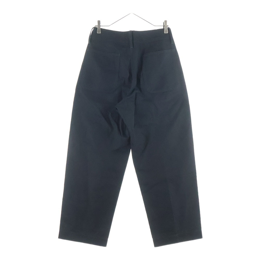 LEMAIRE(ルメール) BIG CHINO PANTS リネン混 ビッグチノパンツ ブラック PA1207 LF1350