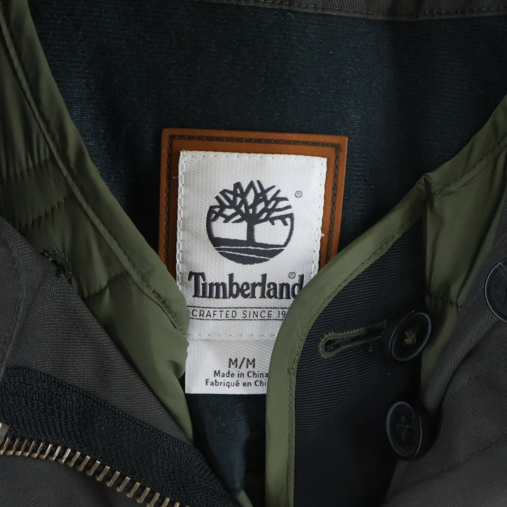 Timberland(ティンバーランド) 19AW 3WAY マルチポケット ジップアップ マルチコート グレー/カーキ B4118P01