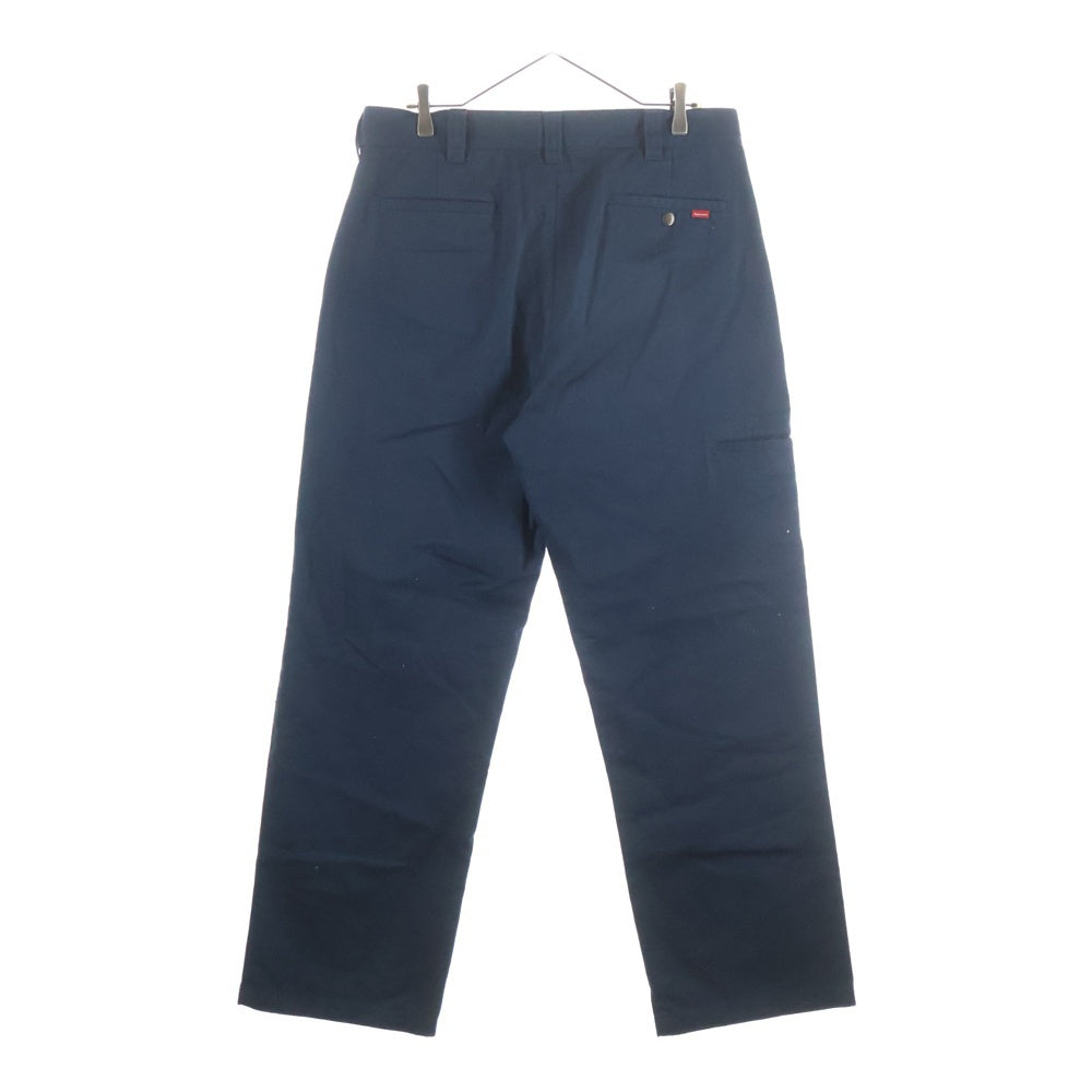 SUPREME(シュプリーム) 24AW Work Pant ジップフライ コットンワークパンツ ネイビー