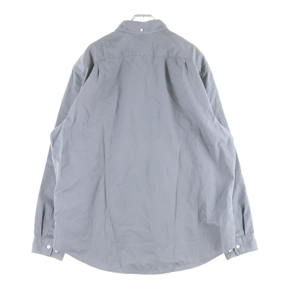 SUPREME(シュプリーム) 22AW Small Box Shirt スモールボックスロゴ 長袖ボタンダウンシャツ グレー