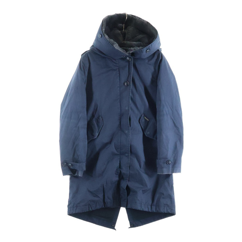 WOOLRICH(ウールリッチ) LITERARY REX PARKA リテラリーレックス ライナー付き ボアフーデッドダウンコート ジャケット ネイビー WWCPS2629D