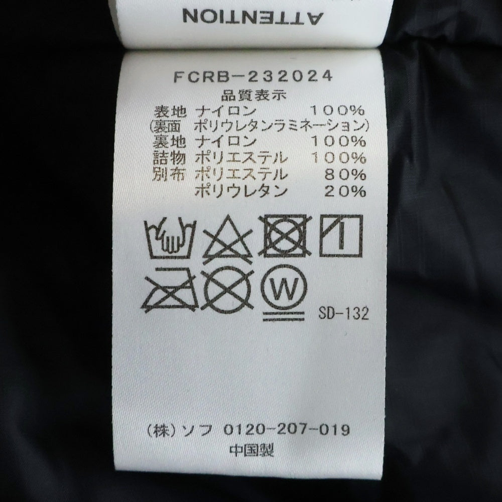 F.C.R.B./F.C.Real Bristol/FCRB(エフシーアールビー/エフシーレアルブリストル) 23AW INSULATION PADDED HOODED JACKET インサレーションパデッドフーデッドジャケット ジップアップ中綿ジャケット パープル FCRB-232024