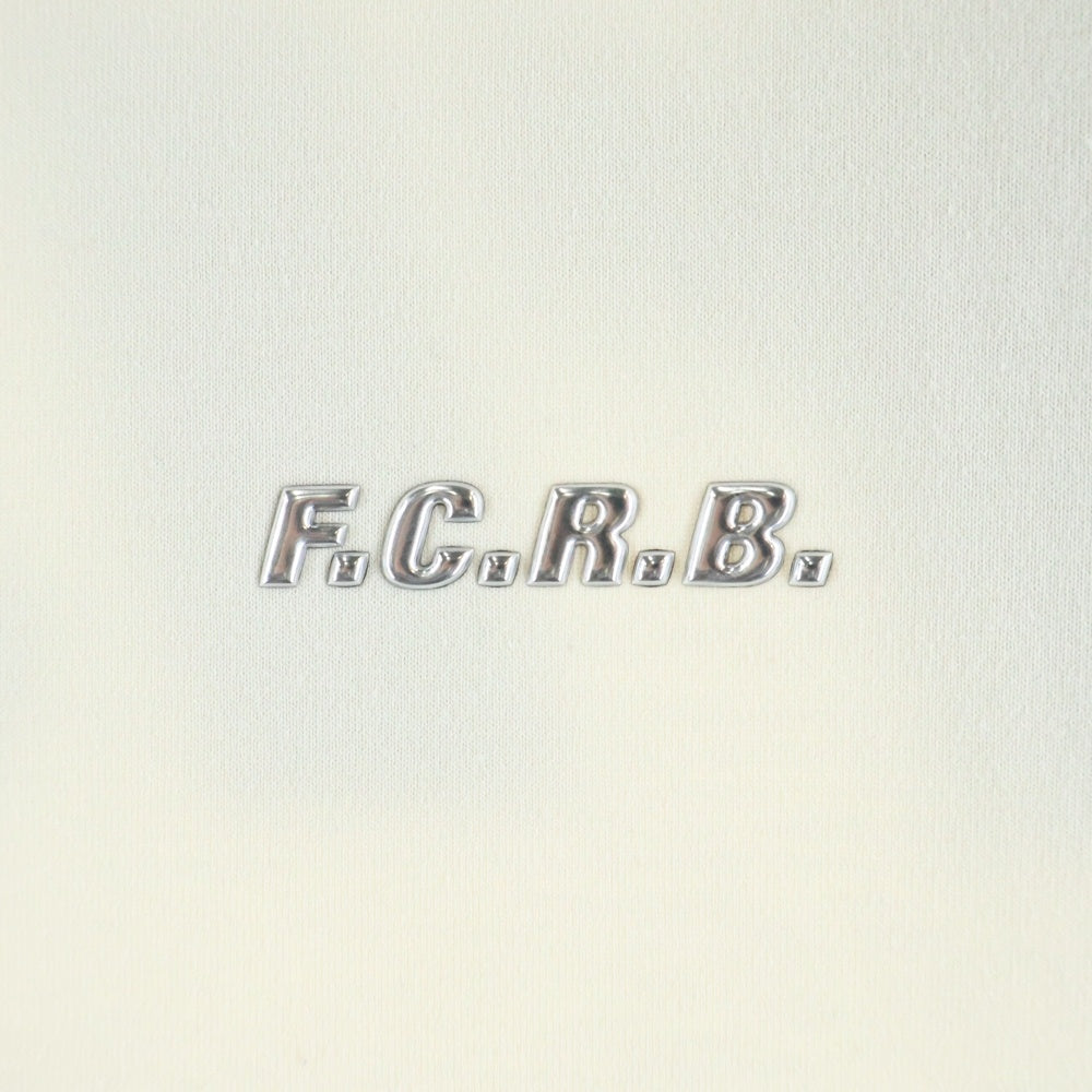 F.C.R.B./F.C.Real Bristol/FCRB(エフシーアールビー/エフシーレアルブリストル) 25SS BIG LOGO S/S BAGGY TEE バックビッグロゴプリントTシャツ 半袖クルーネックカットソー ベージュ FCRB-250085