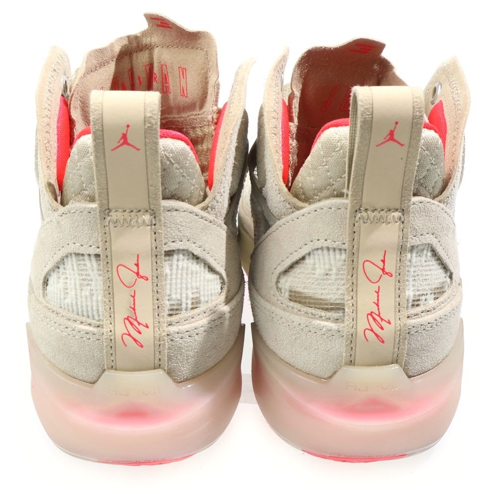 NIKE(ナイキ) AIR JORDAN 37 PRM RATTAN LIME STONE エア ジョーダン ラタン ライムストーン ミッドカットスニーカー レディース グレー US6/24cm FD6720-200