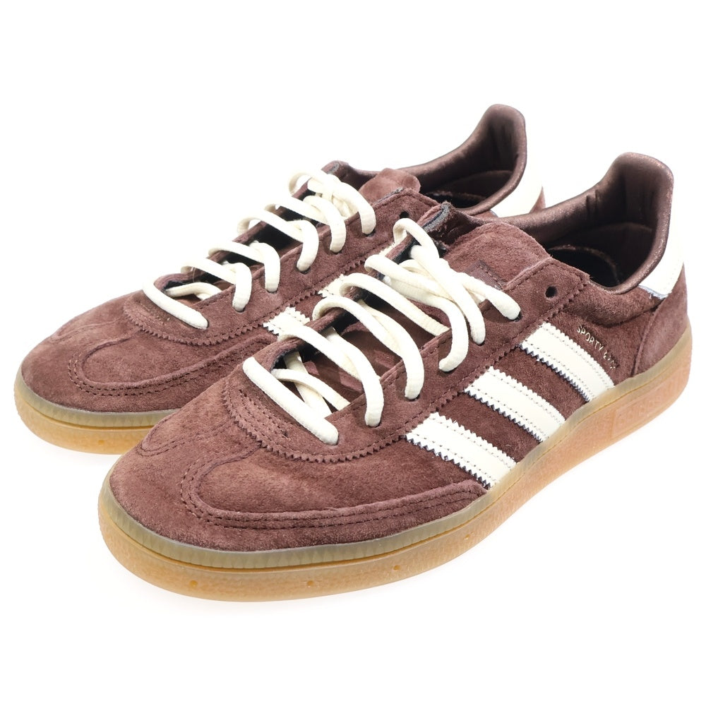 adidas(アディダス) ×SPORTY&RICH HANDBALL SPEZIAL スポーティアンドリッチ ハンドボール スペツィアル ローカットスニーカー レディース ブラウン US6/24cm IH2612