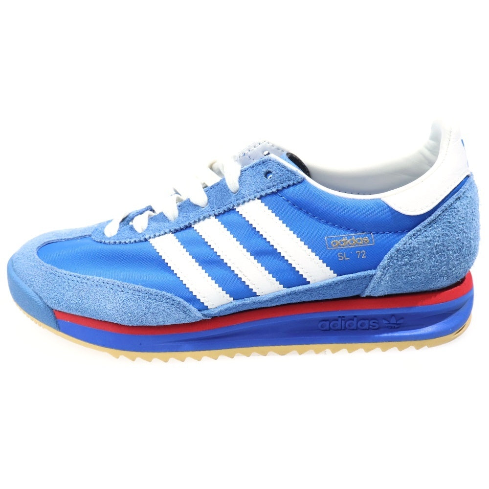 adidas(アディダス) SL 72 RS スウェード切替 ローカットスニーカー レディース ブルー US6/24cm IG2132
