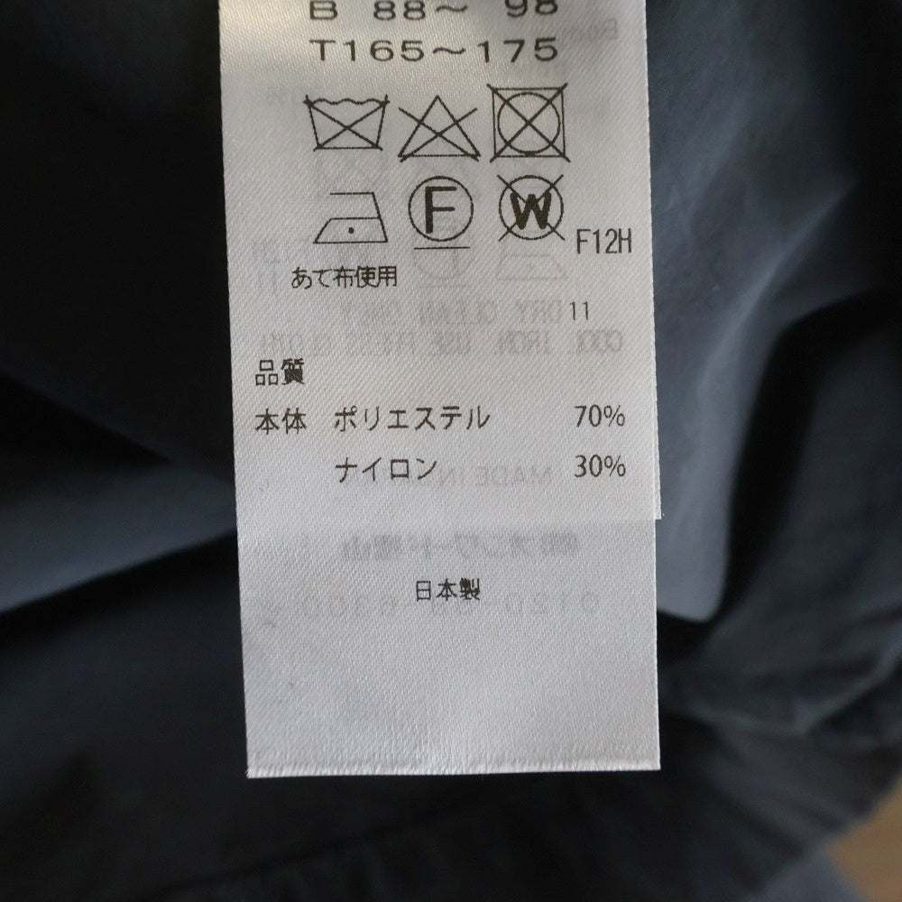 ATON(エイトン) AIR WEATHER SHORT MODS COAT エアウェザー ショート ジップアップ ナイロンモッズコート JK AG NW 0800