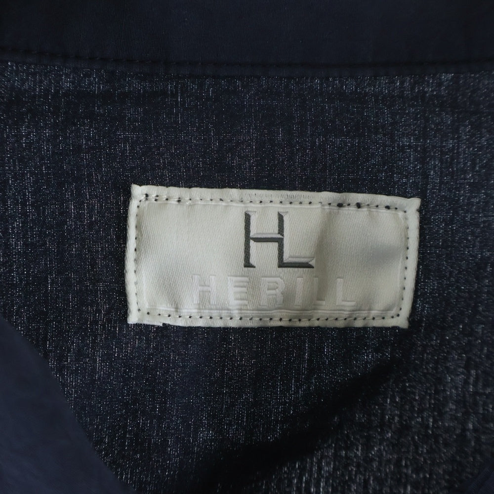 HERILL(ヘリル) HERILL ヘリル RIPSTOP P41 COVERALLJACKET リップストップ ピー フォーティワン カバーオールジャケット ブラック 23-011-HL-8060-1