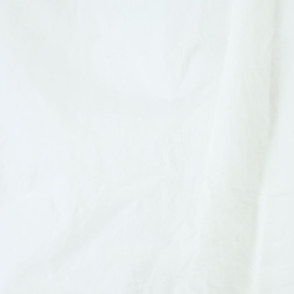 NO BRAND(ノーブランド) 24SS GURANK グランク WORK SHIRT ピュアコットン レギュラーカラー 長袖シャツ ホワイト 2406