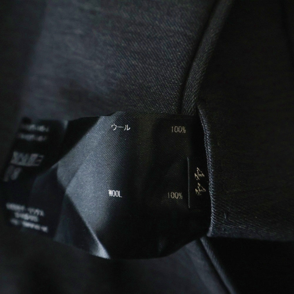 COMOLI(コモリ) 22AW THE EASY SLACKS TAPERED ザイージー ドローストリング テーパード スラックスパンツ ブラック 22FW-REPT-145-J