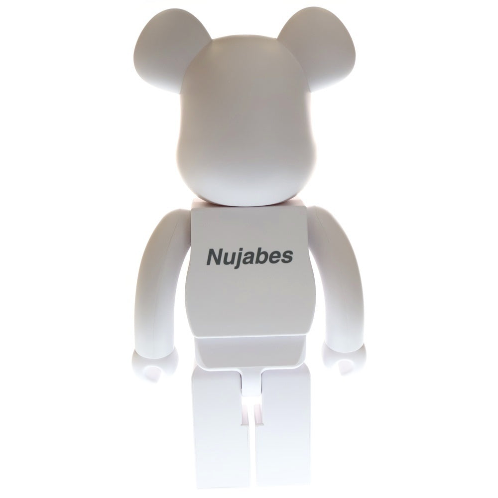 MEDICOM TOY(メディコムトイ) BE@RBRICK NUJABES HYDEOUT LOGO 1000% ベアブリック ヌジャベス ハイドアウト プロダクションズ フィギュア 人形 ホワイト