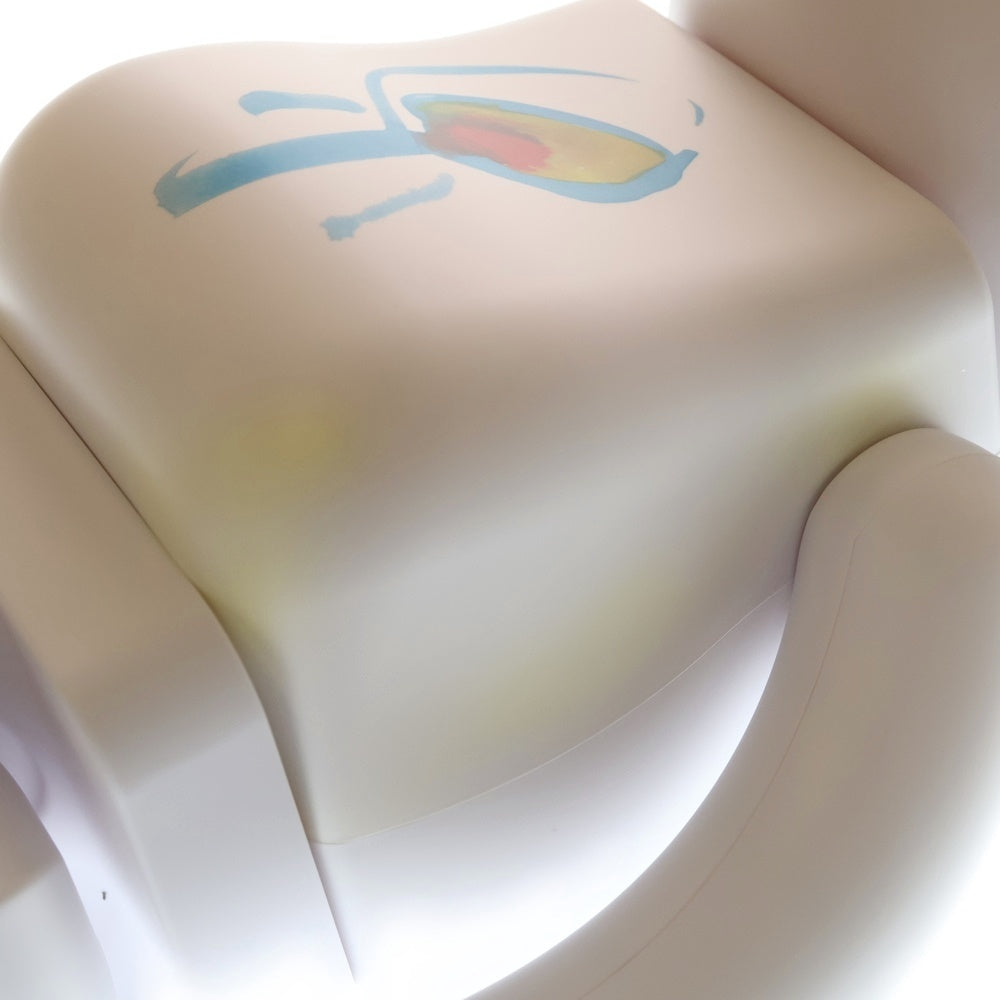 MEDICOM TOY(メディコムトイ) BE@RBRICK NUJABES HYDEOUT LOGO 1000% ベアブリック ヌジャベス ハイドアウト プロダクションズ フィギュア 人形 ホワイト