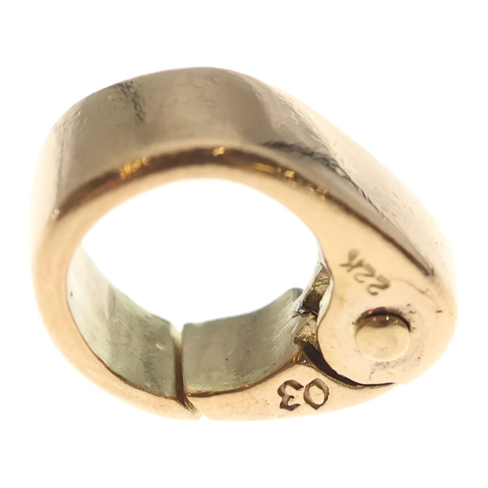 CHROME HEARTS(クロムハーツ) 22K PLAIN BALE プレーンベイル ネックレストップ ゴールド