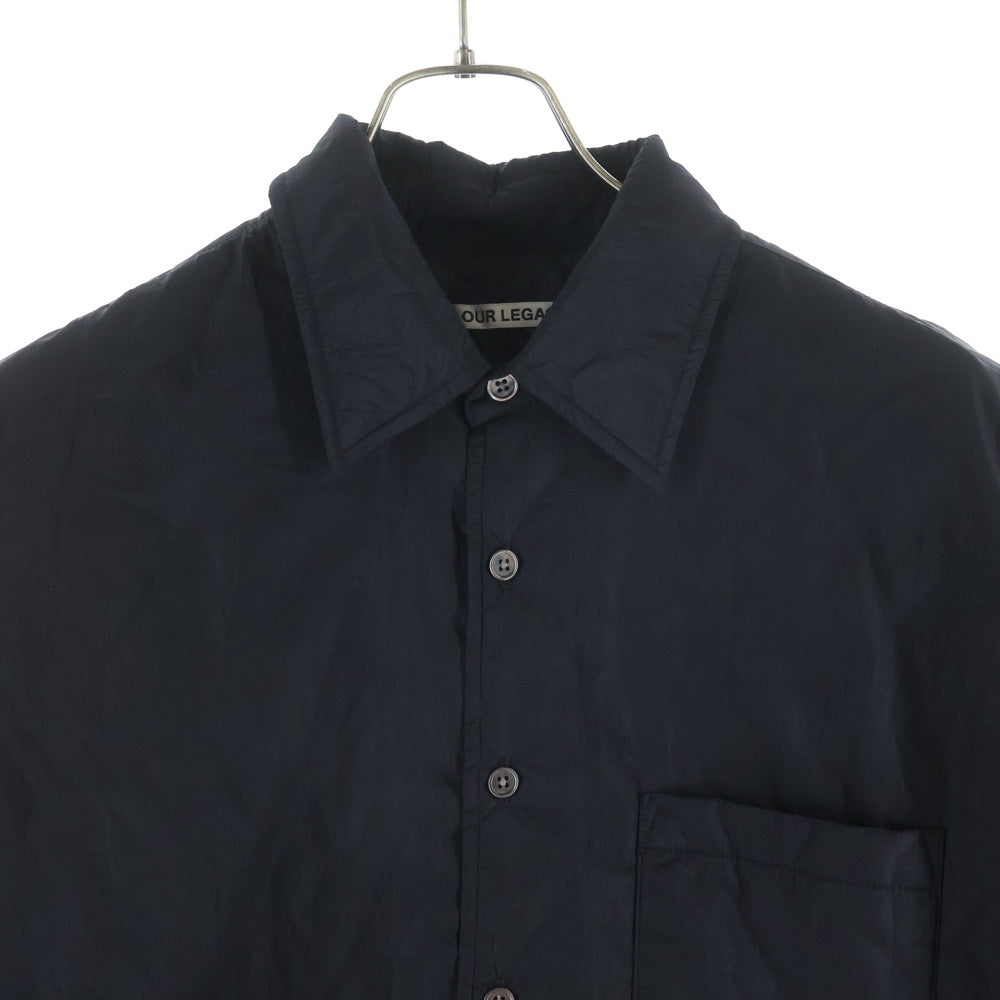 OUR LEGACY(アワーレガシー) TECH BORROWED JACKET ナイロンテック ボロウド 中綿ジャケット ブラック M4192TP