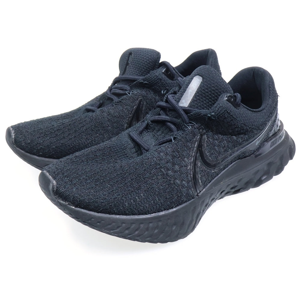 NIKE(ナイキ) REACT INFINITY RUN 3 リアクト インフィニティ ラン ローカットスニーカー ブラック US10/28cm DH5392-005