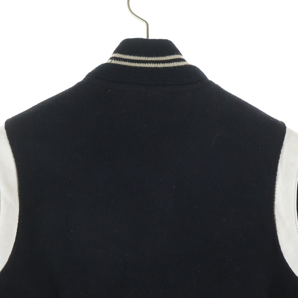 SAINT LAURENT PARIS(サンローランパリ) Teddy Jacket テディジャケットスタジャン ブラック 354718 YYL80