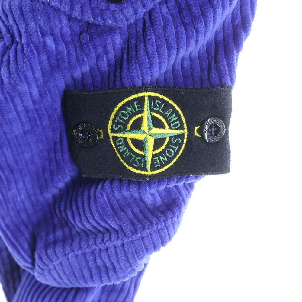 STONE ISLAND(ストーンアイランド) ドローストリング コーデュロイ トレーナーカーゴパンツ ネイビー 751530811