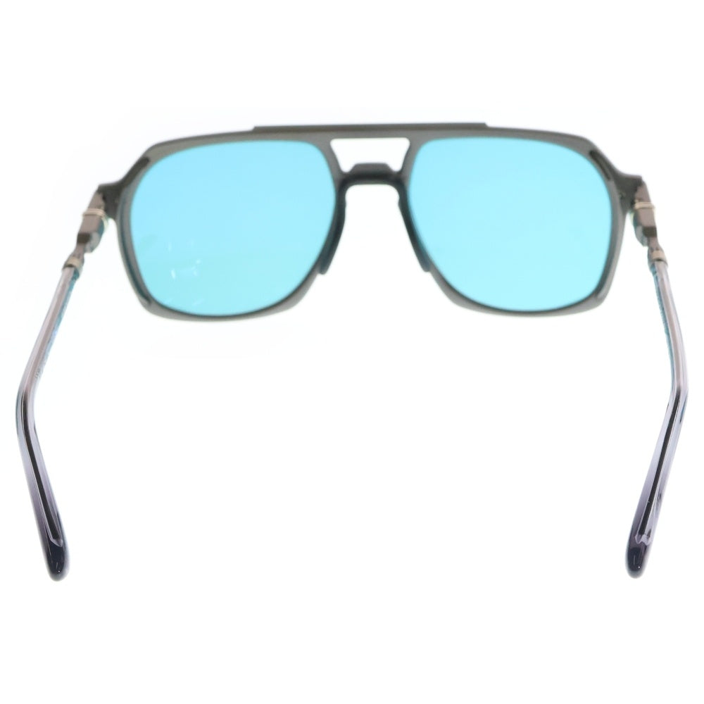 CHROME HEARTS(クロムハーツ) HUMIDITITTY ヒューミディティティ フレアニーテンプル パイロットフレーム サングラス メガネ グレー/ブルー