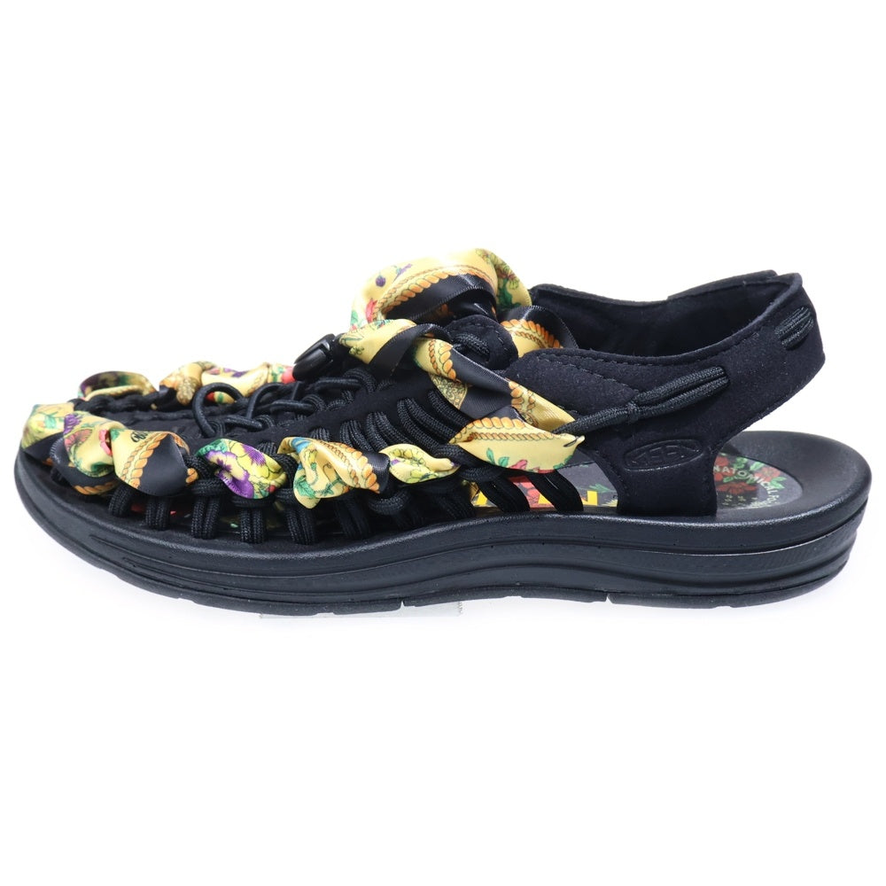 KEEN(キーン) UNEEK ユニーク スカーフデザイン シューズ サンダル ブラック/マルチカラー レディース US7/24cm 1026344
