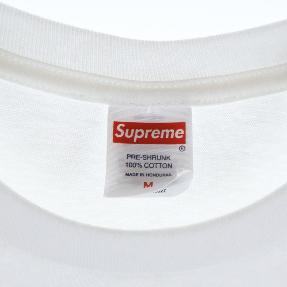 SUPREME(シュプリーム) 25AW ×Dash Snow Tee ダッシュ スノウ 両面プリント クルーネック半袖Tシャツ カットソー ホワイト
