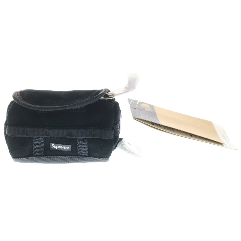 SUPREME(シュプリーム) 23AW ×THE NORTH FACE Suede Base Camp Duffle Keychain ザ ノースフェイス スウェード ベースキャンプ ダッフル キーチェーン ブラック